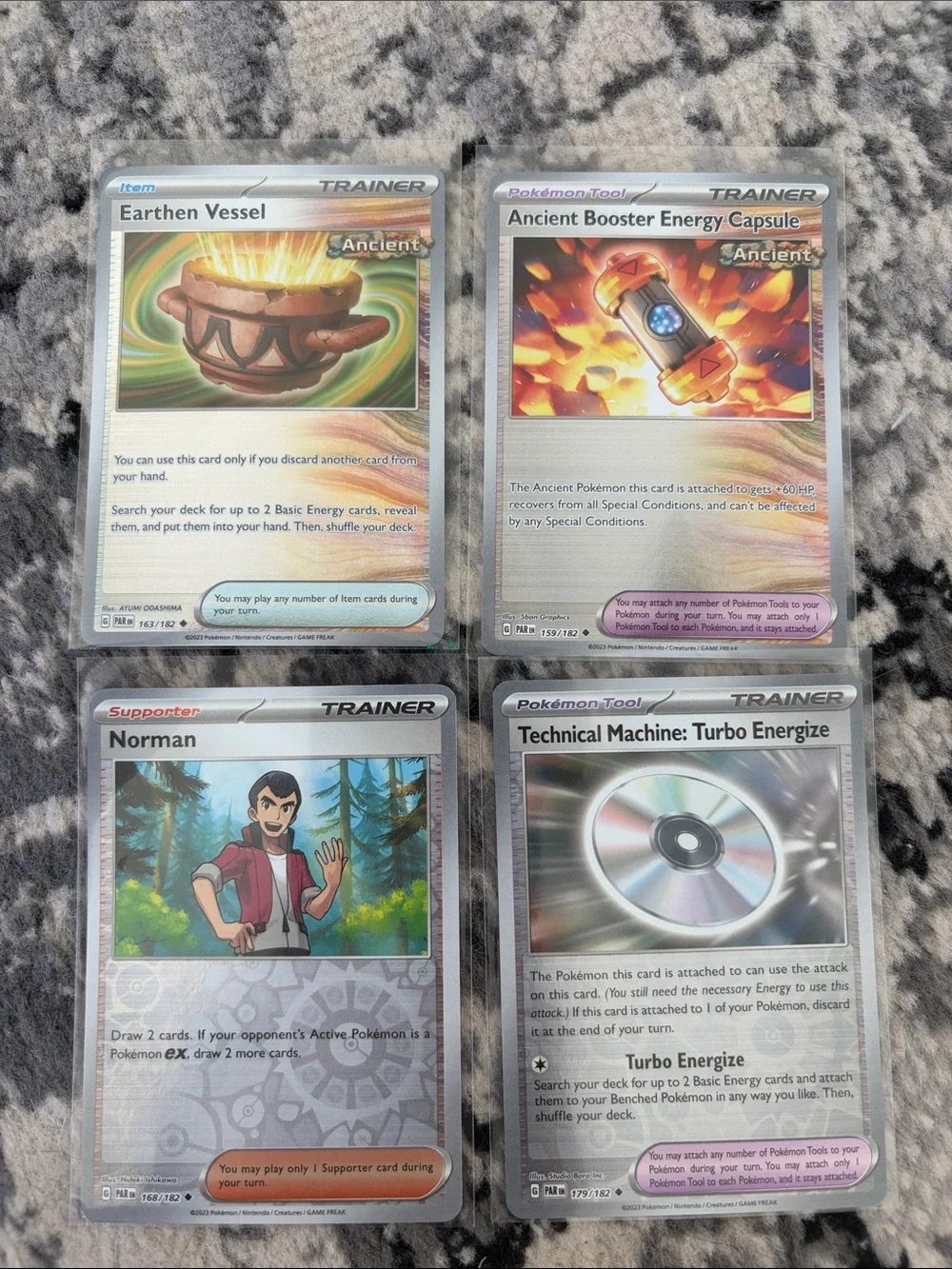 Pokémon Paradox Rift Reverse Holo Trainer Lot 8 Cards | ✨5/$25✨